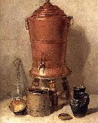 Jean Simeon Chardin The Copper Drinking Fountain Sweden oil painting artist